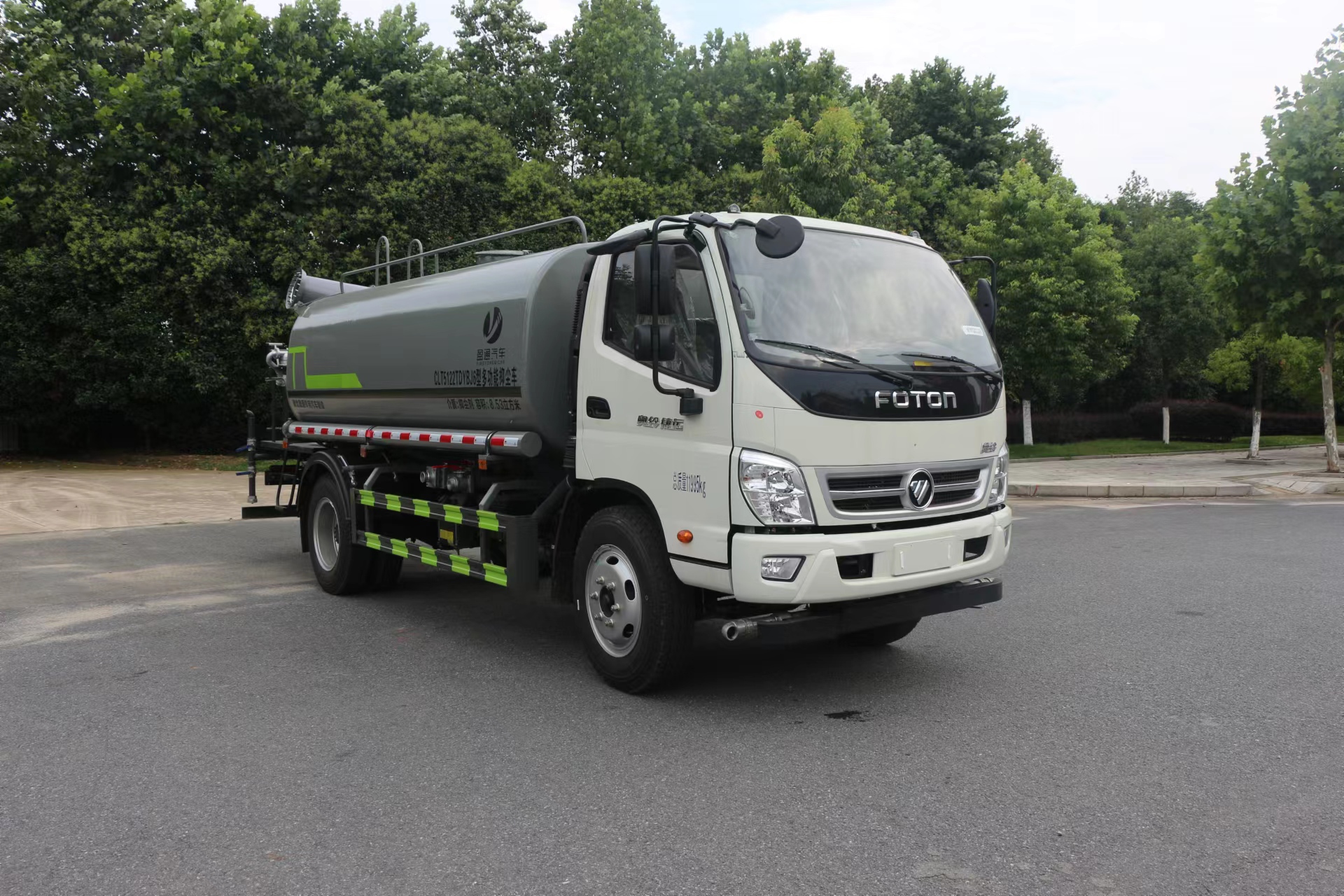 福田奧鈴10噸灑水車-福田抑塵灑水車廠家直銷