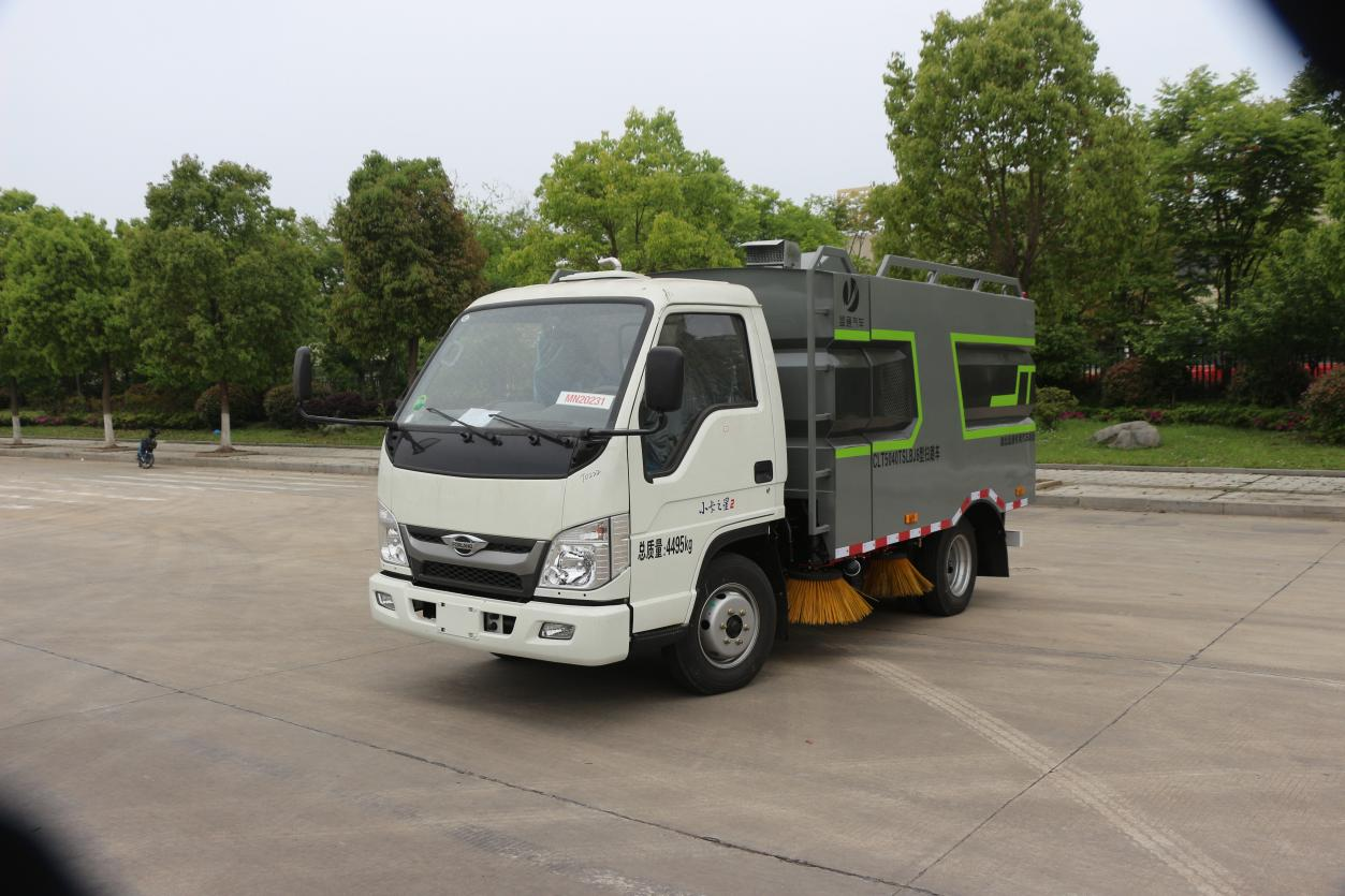 掃地清掃車-藍牌福田小型掃地車-湖北盈通掃路車廠家直銷